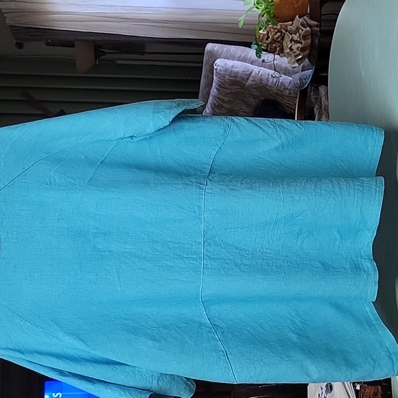 Tera bora made in Italy linen tunic top - Picture 3 of 14